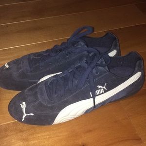 puma speed cat mens blue